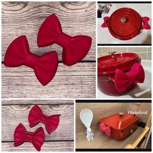 Bow silicone hand Grips 1 pair